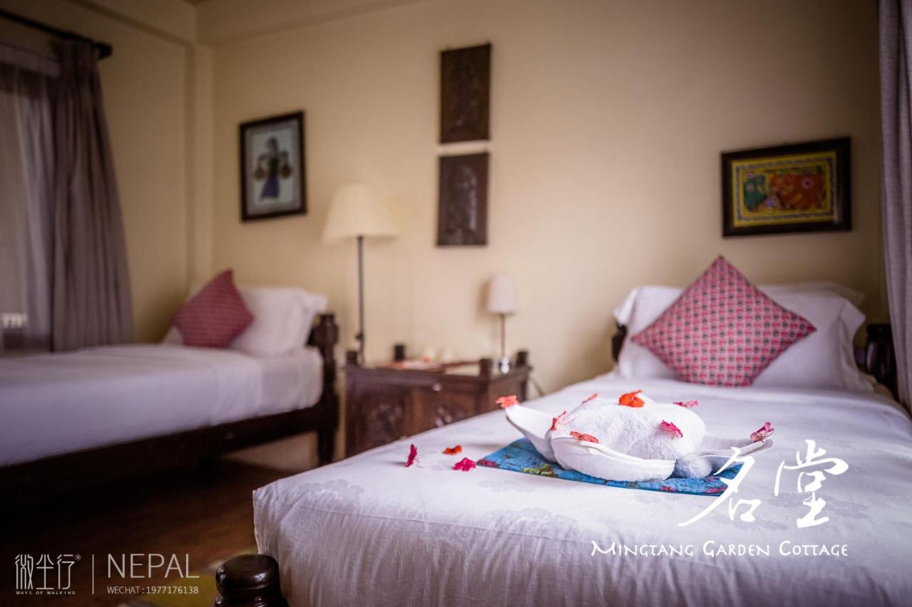 Mingtang Garden Cottage 名堂花园度假屋 Pokhara Exterior foto