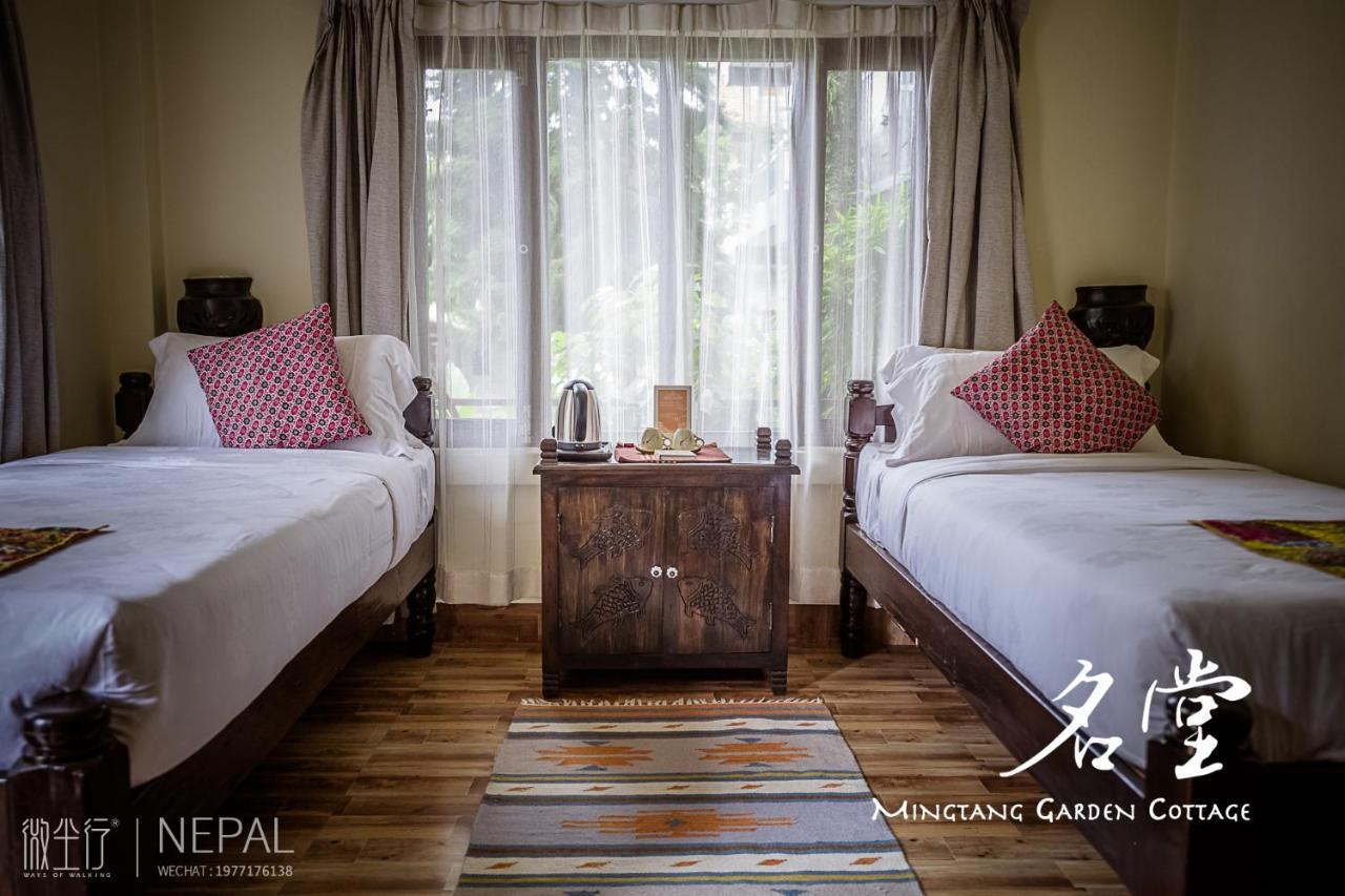 Mingtang Garden Cottage 名堂花园度假屋 Pokhara Exterior foto